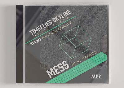 Timeflies Skyline Mess Album Art.